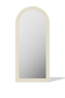Roman Fluted Column Arched Floor Mirror - Antok Signature