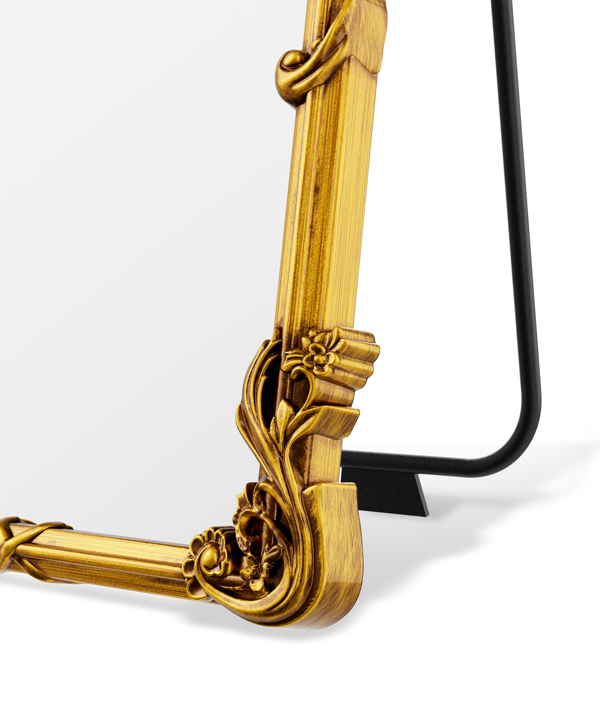 Serafina Filigree Arched Floor Mirror