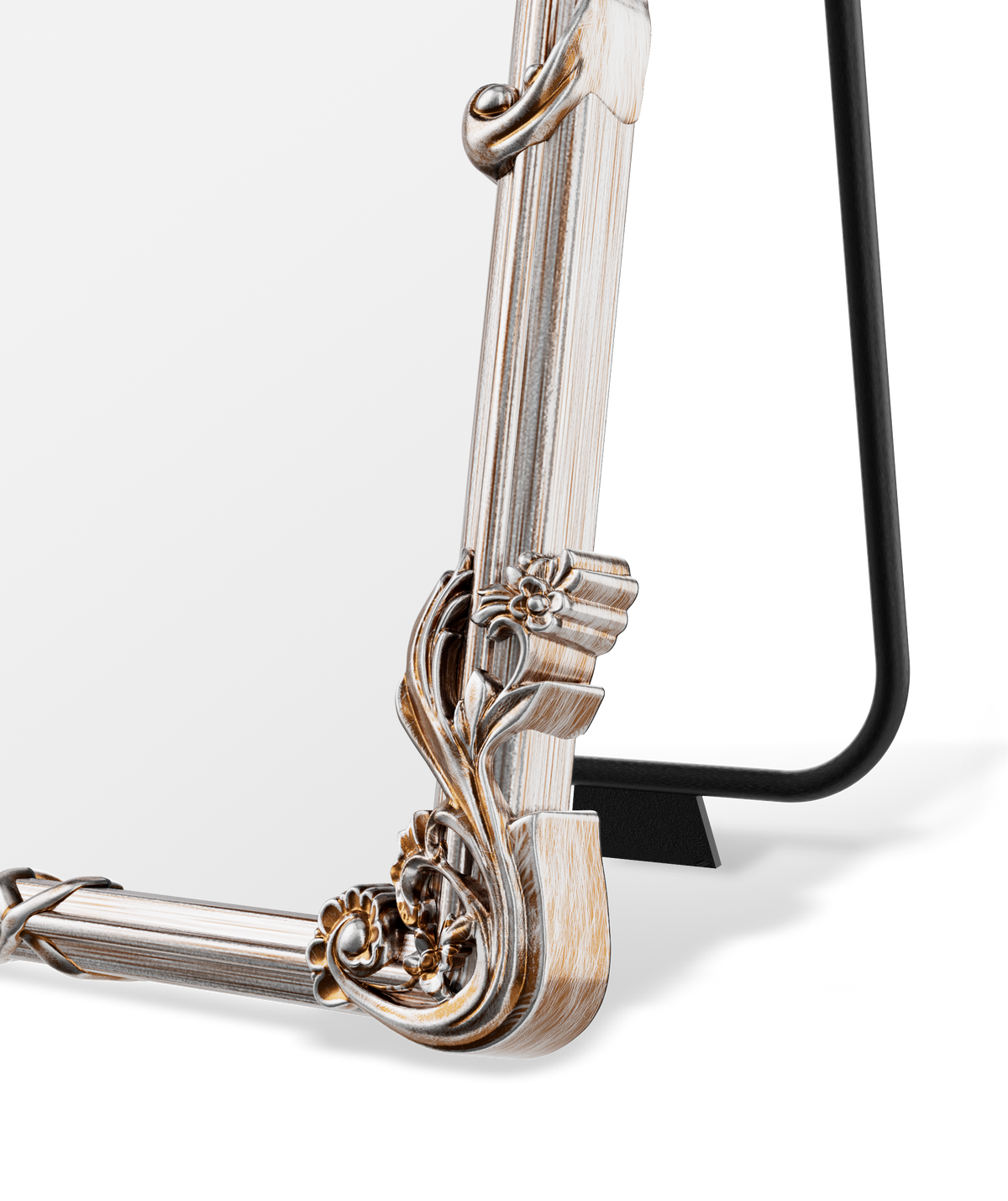 Serafina Filigree Arched Floor Mirror