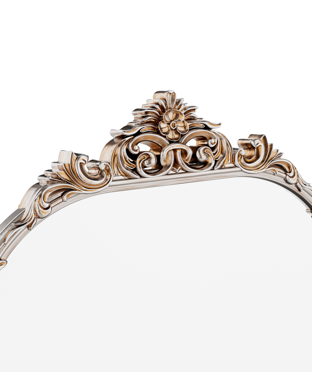 Serafina Filigree Arched Floor Mirror