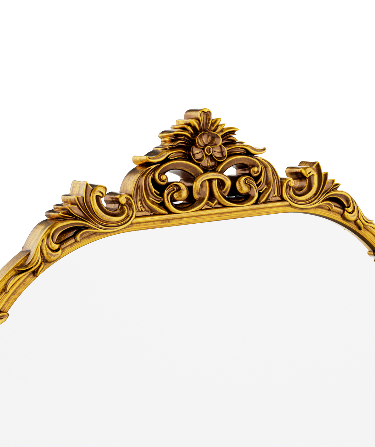 Serafina Filigree Arched Floor Mirror