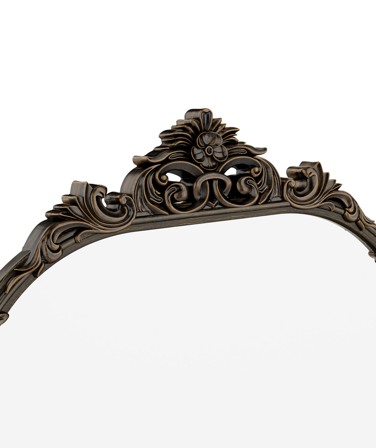Serafina Filigree Arched Floor Mirror