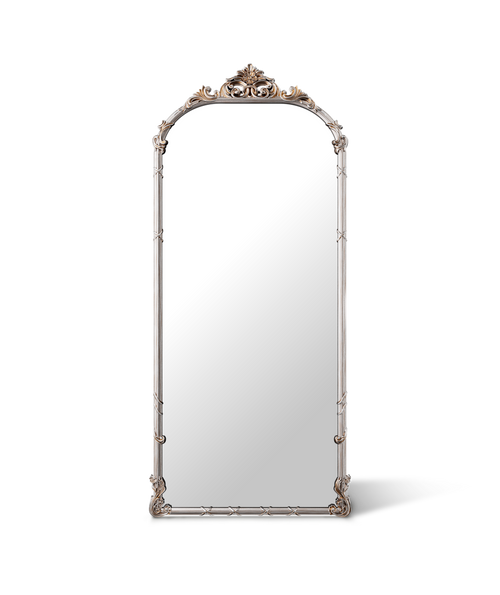 Serafina Filigree Arched Floor Mirror