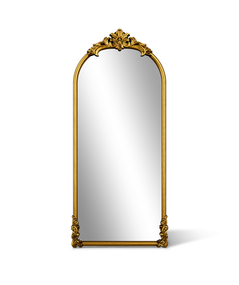 Aurelia Ornate Crest Mirror ANTOK Signature
