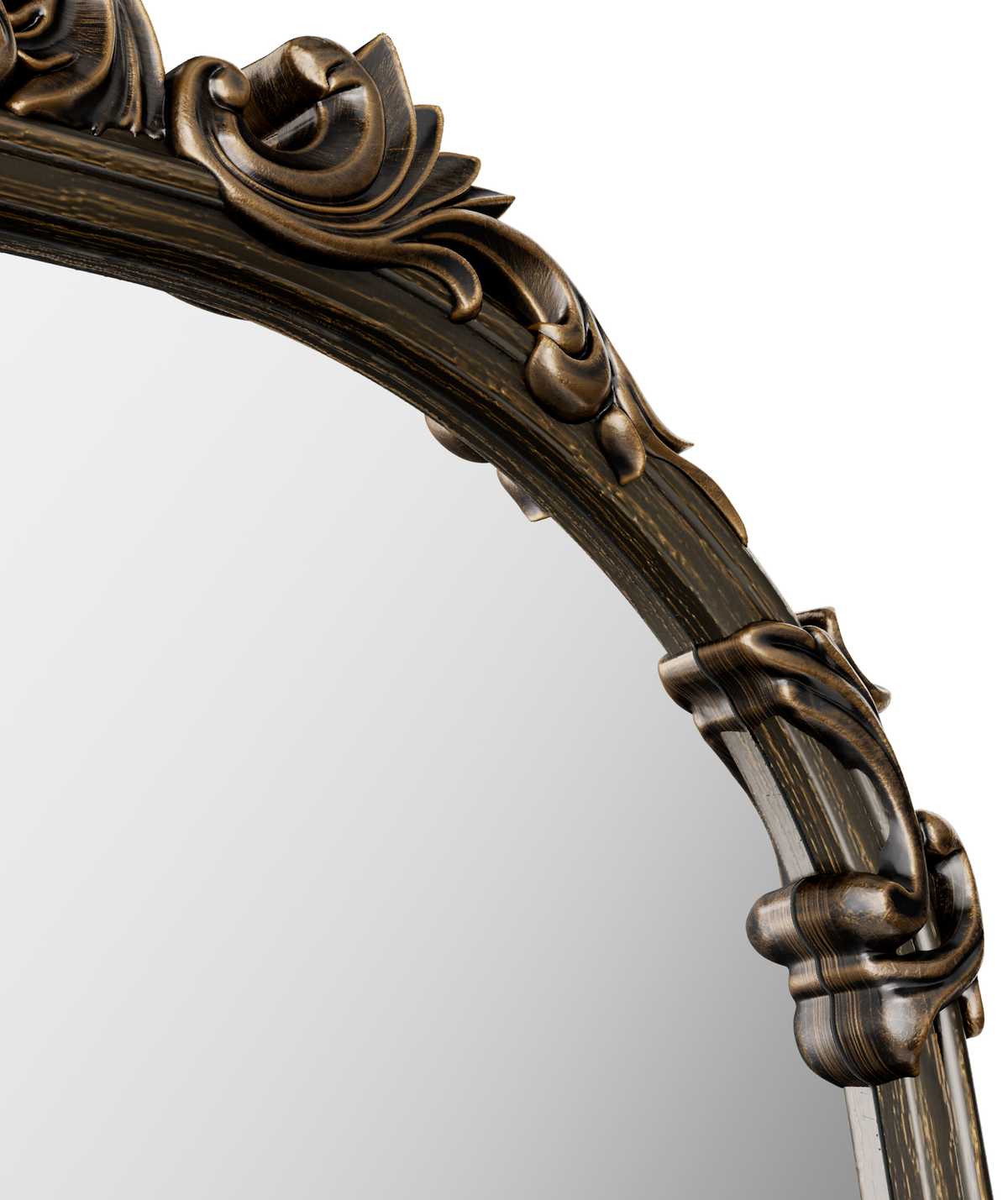 Serafina Filigree Arched Floor Mirror
