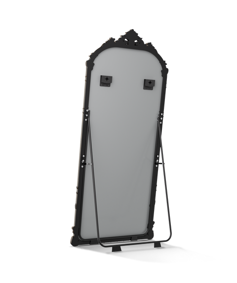 Serafina Filigree Arched Floor Mirror - Antok Signature