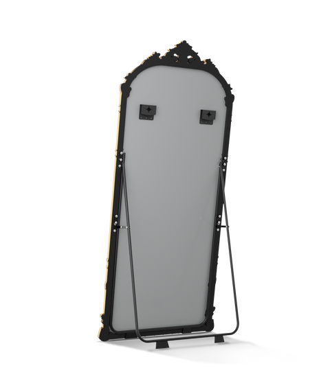 Serafina Filigree Arched Floor Mirror - Antok Signature