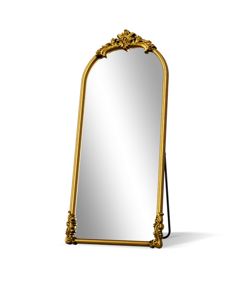 Aurelia Ornate Crest Mirror ANTOK Signature