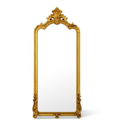 Versailles Grand Baroque Arched Floor Mirror - Antok Signature