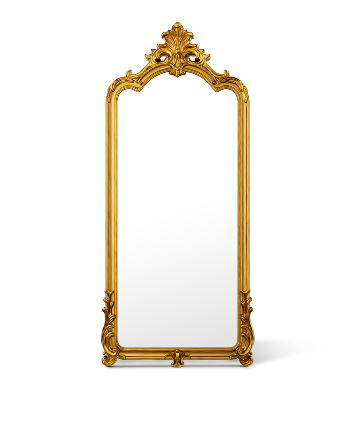 Versailles Grand Baroque Arched Floor Mirror