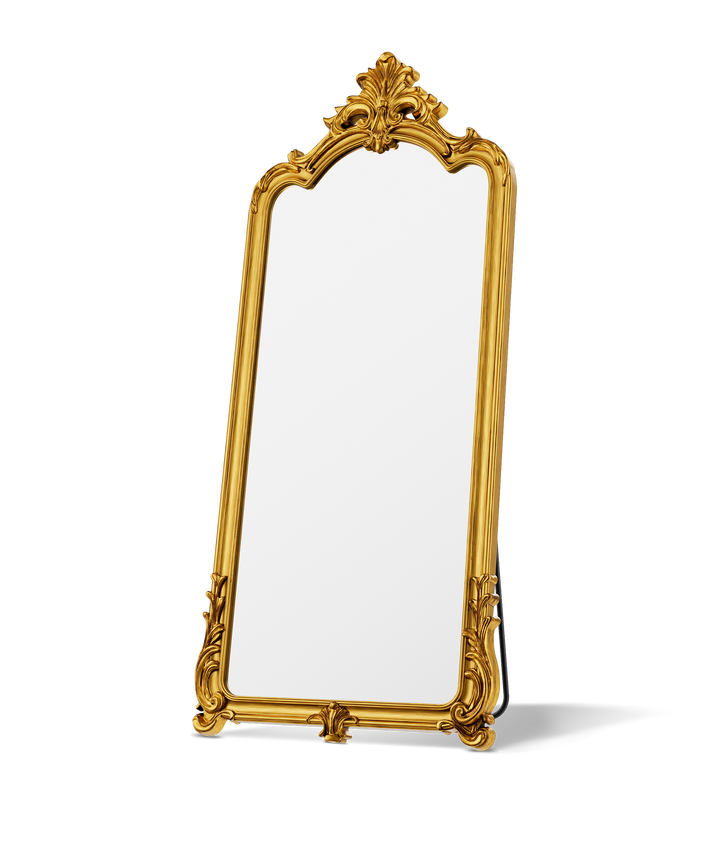 Versailles Grand Baroque Arched Floor Mirror