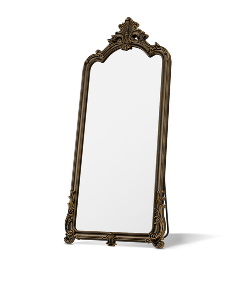 Versailles Grand Baroque Arched Floor Mirror - Antok Signature