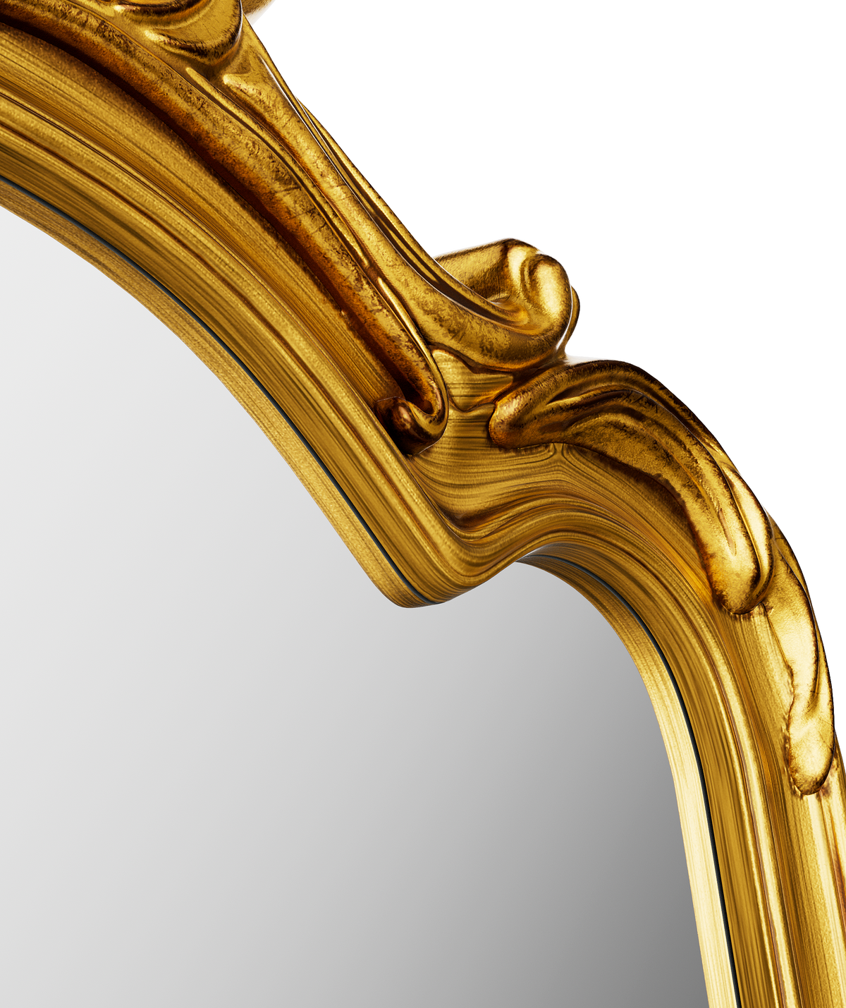 Versailles Grand Baroque Arched Floor Mirror