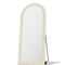 Roman Fluted Column Arched Floor Mirror - Antok Signature