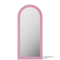 Roman Fluted Column Arched Floor Mirror - Antok Signature