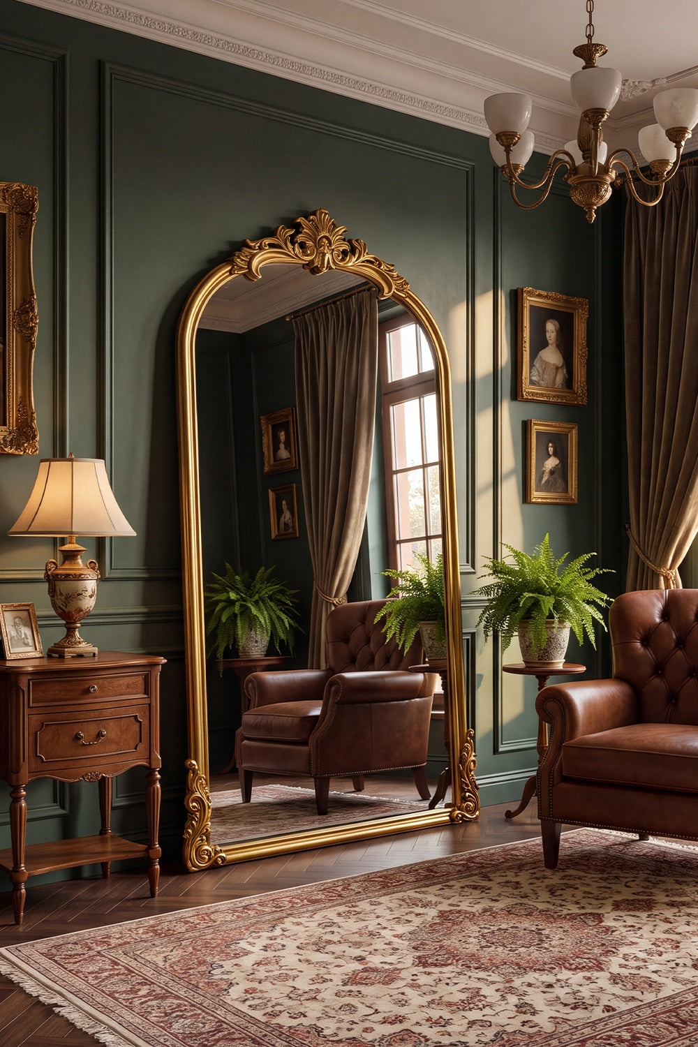 Classic ornate mirror