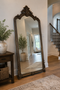 Versailles arched floor mirror in an interior setting