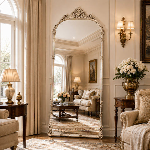 Serafina Filigree Arched Mirror
