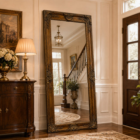 Regency Elegance Carved Mirror